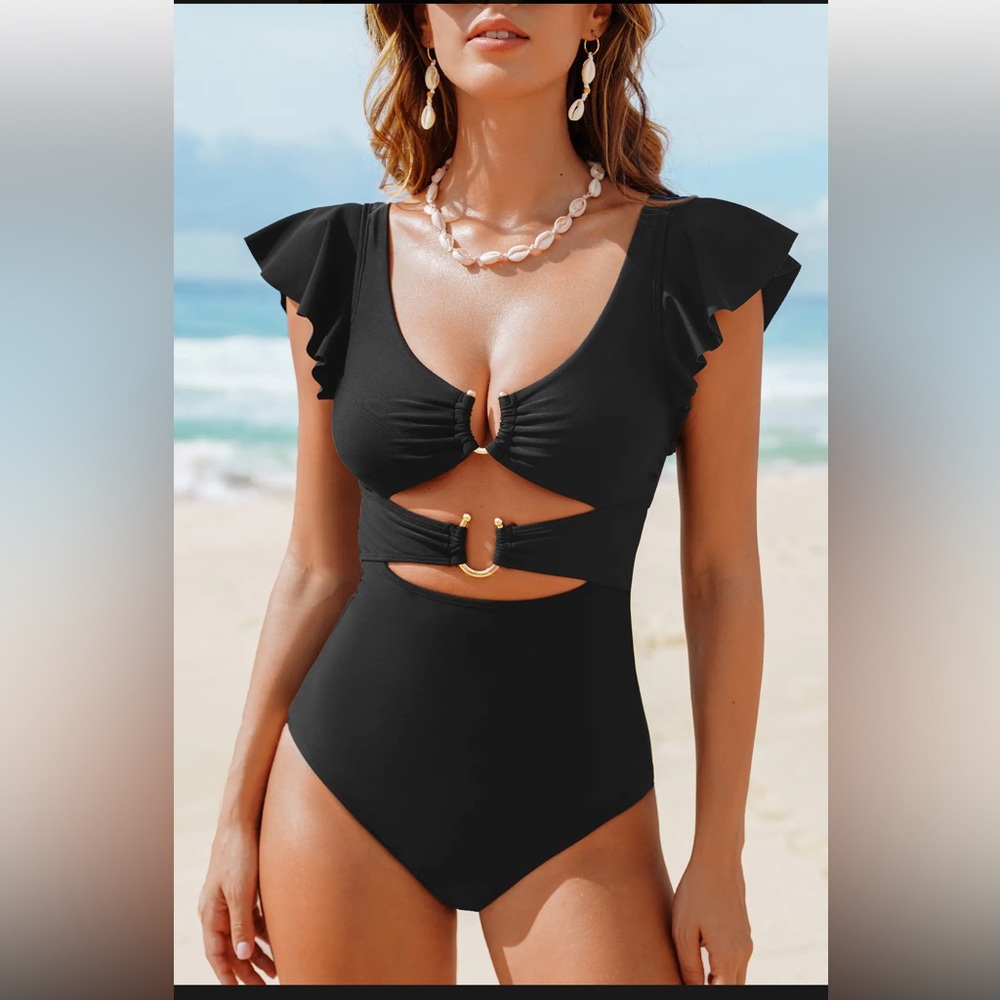 Cupshe Sultry Swim Tummy Control One-Piece Swimsuit